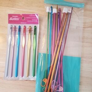 Tunisian and crochet hook sets